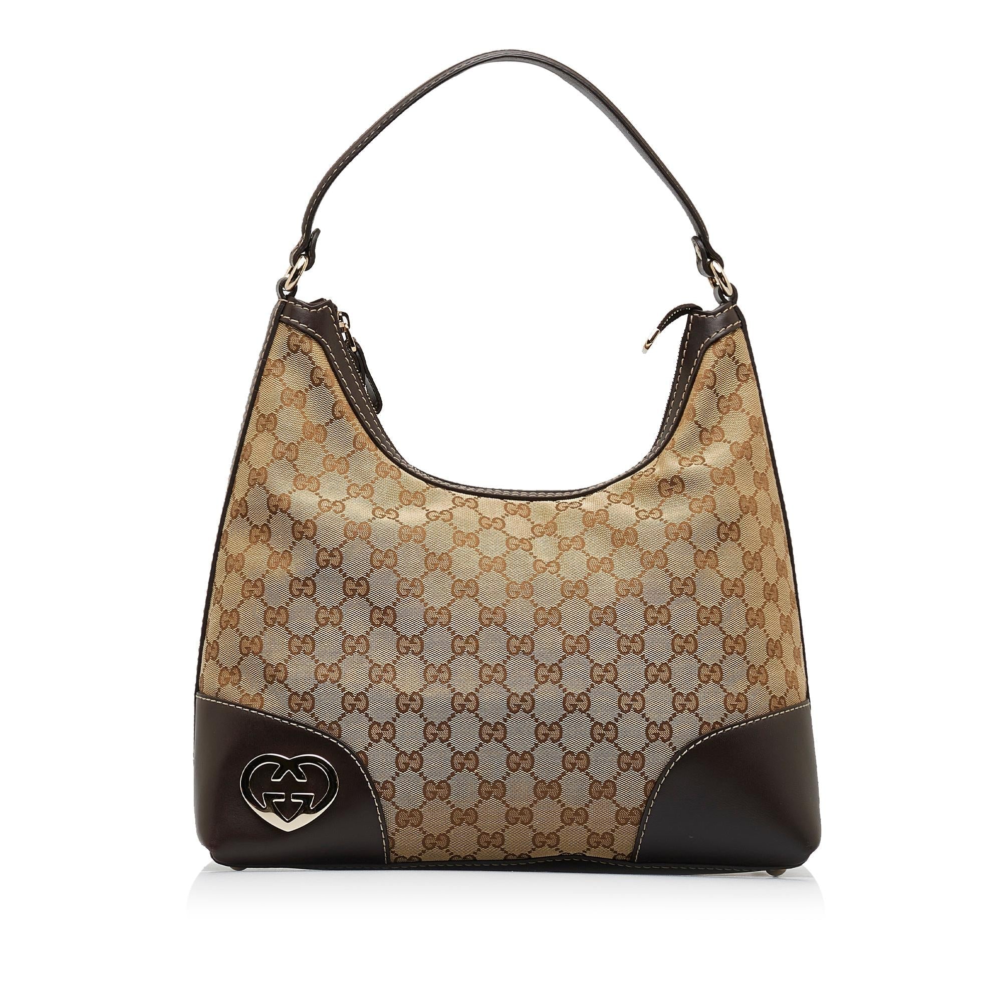 Gucci GG Canvas Lovely Shoulder Bag (SHG-MWKW8J)