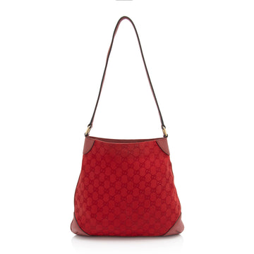 Gucci GG Canvas Shoulder Bag (SHF-zFLqxt)