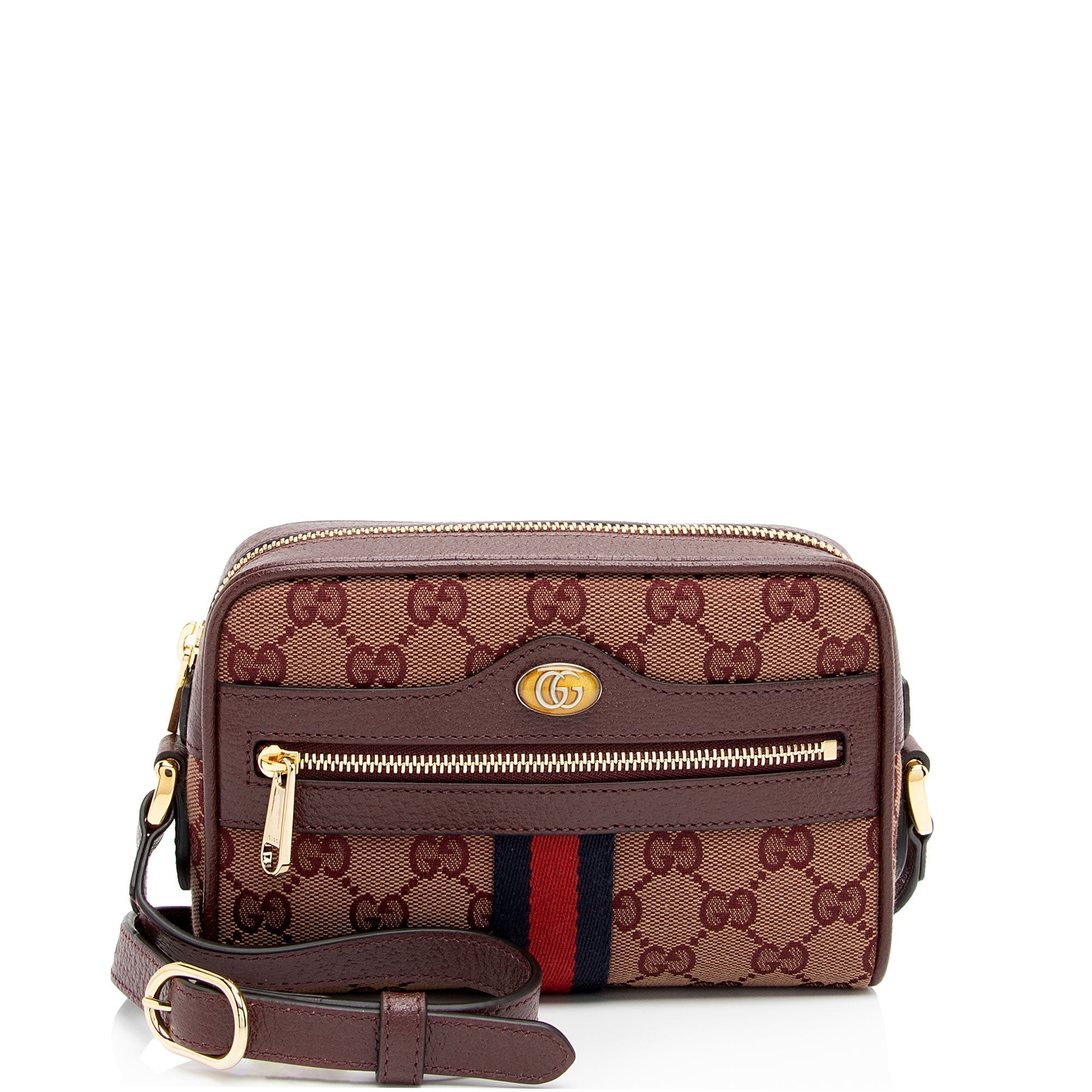 Gucci GG Canvas Ophidia Mini Shoulder Bag (SHF-xkp3mR)