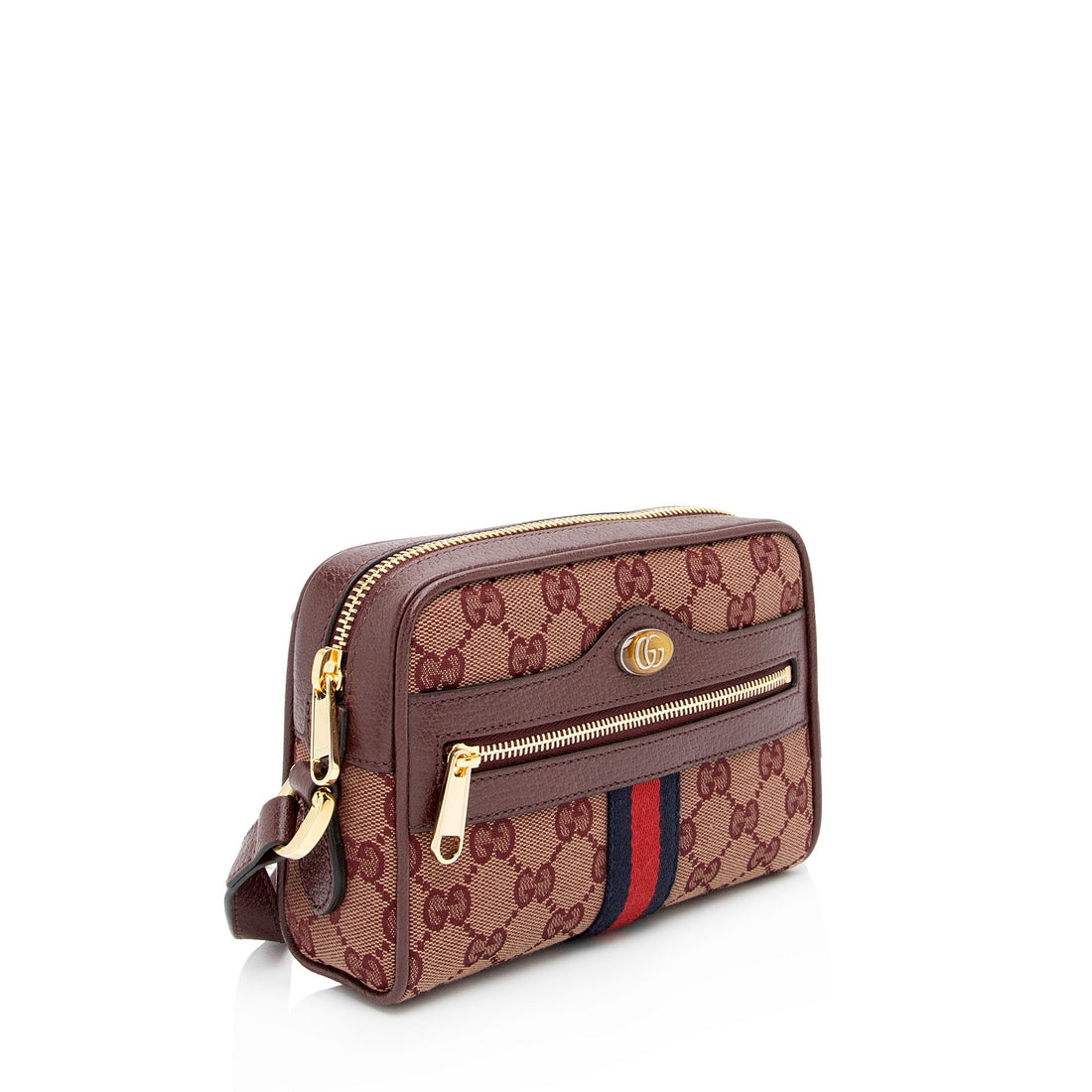 Gucci GG Canvas Ophidia Mini Shoulder Bag (SHF-xkp3mR)