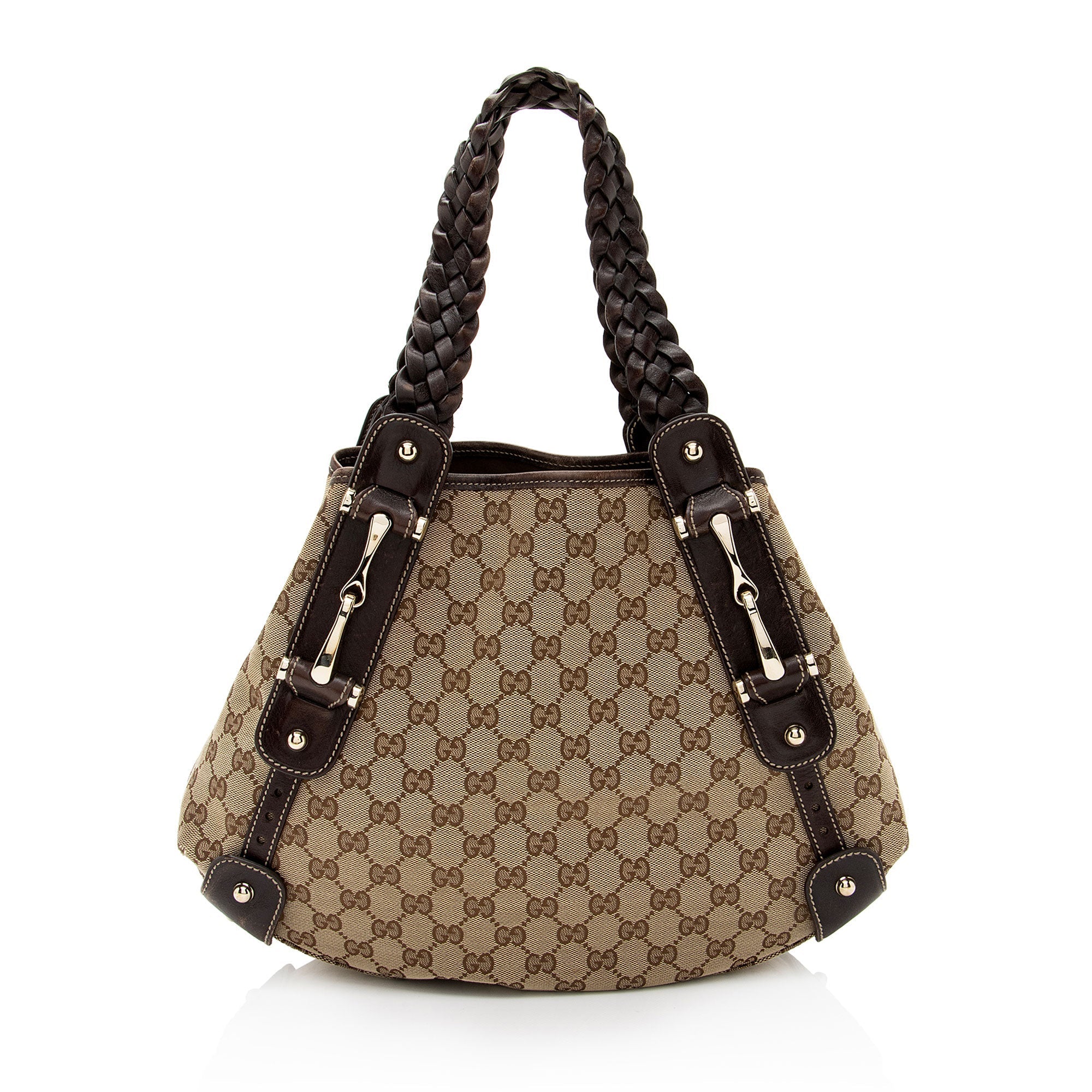 Gucci GG Canvas Pelham Small Shoulder Bag (SHF-HW7KzX)