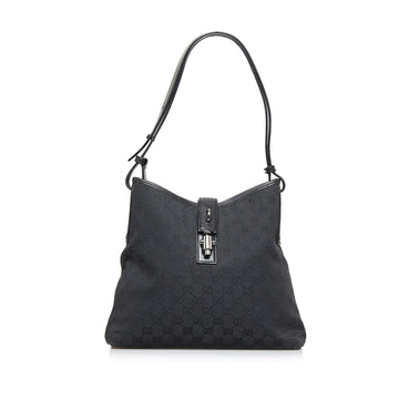 Gucci GG Canvas Piston Shoulder Bag (SHG-UpkBKi)