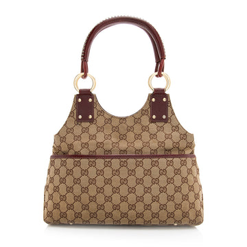 Gucci GG Canvas Shoulder Bag (SHF-20621)
