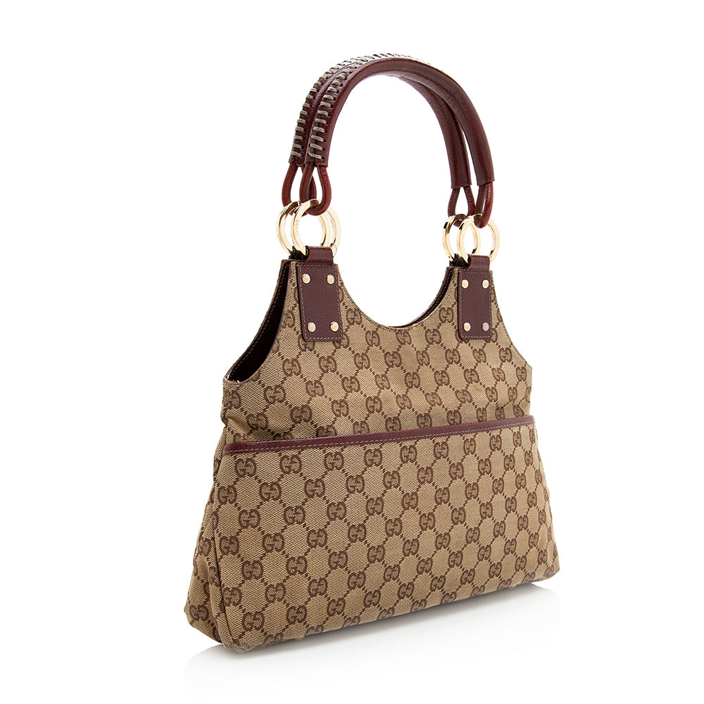 Gucci GG Canvas Shoulder Bag (SHF-20621)