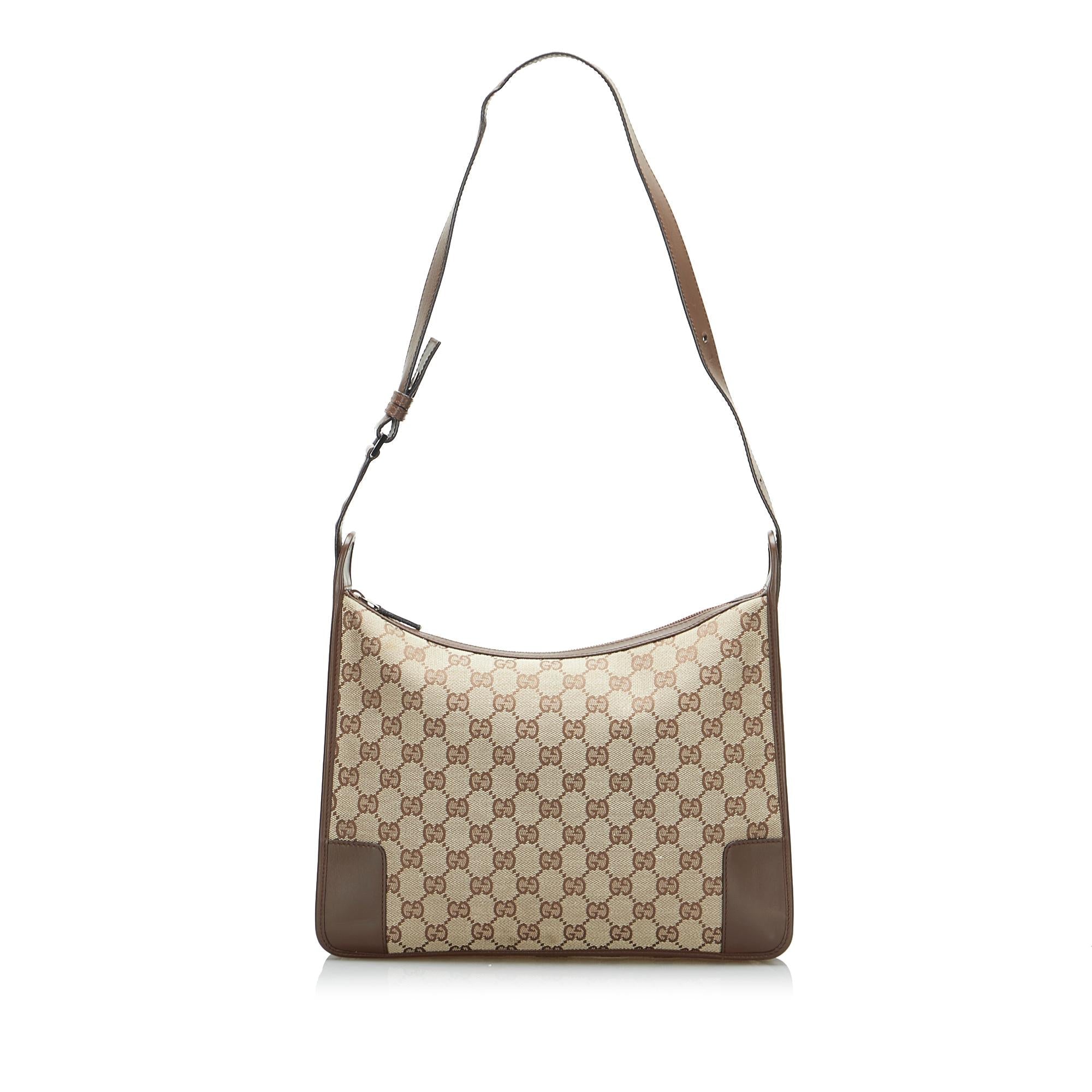 Gucci GG Canvas Shoulder Bag (SHG-x3GZn7)