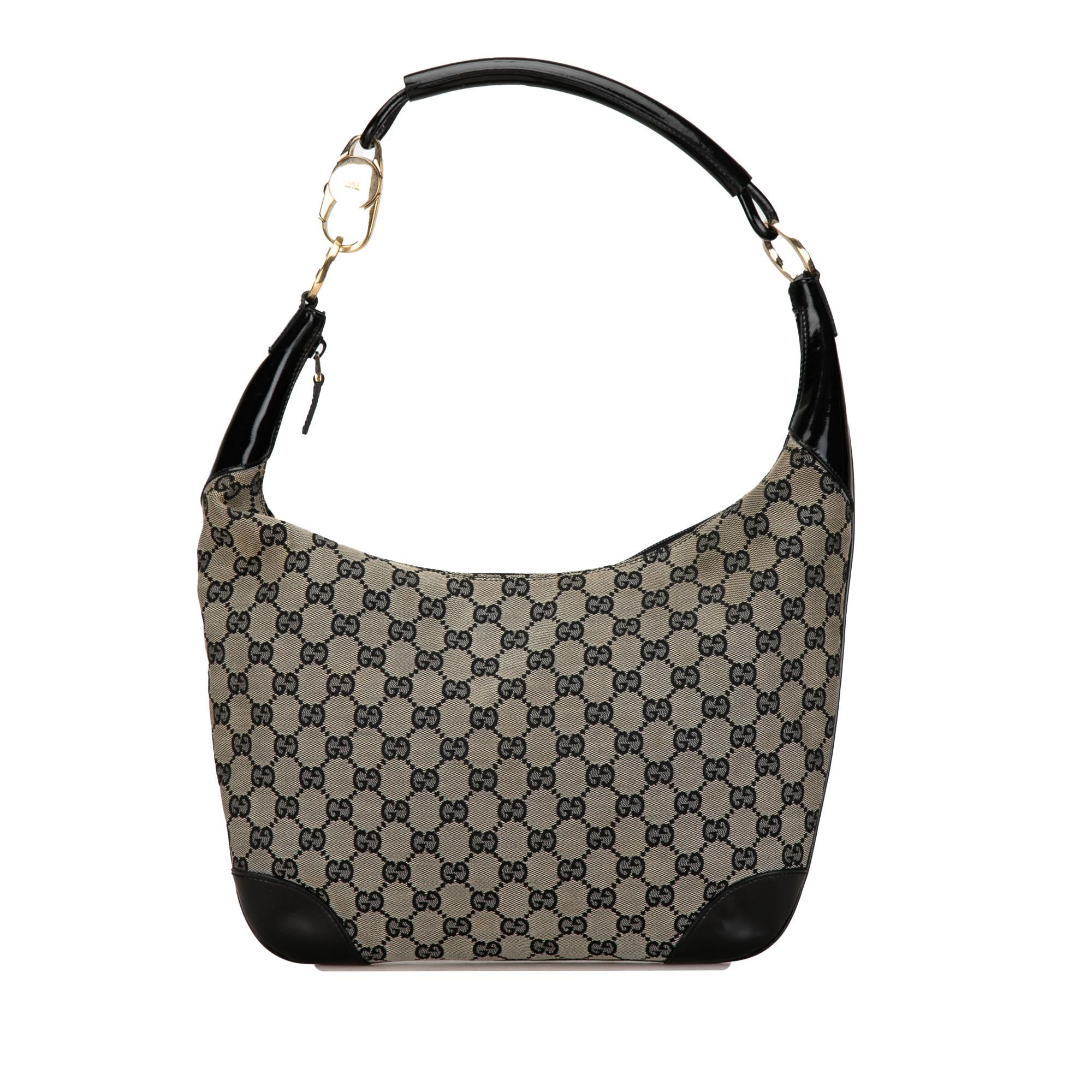 Gucci GG Canvas Shoulder Bag (SHG-GpFJwE)