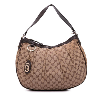 Gucci GG Canvas Sukey Shoulder Bag