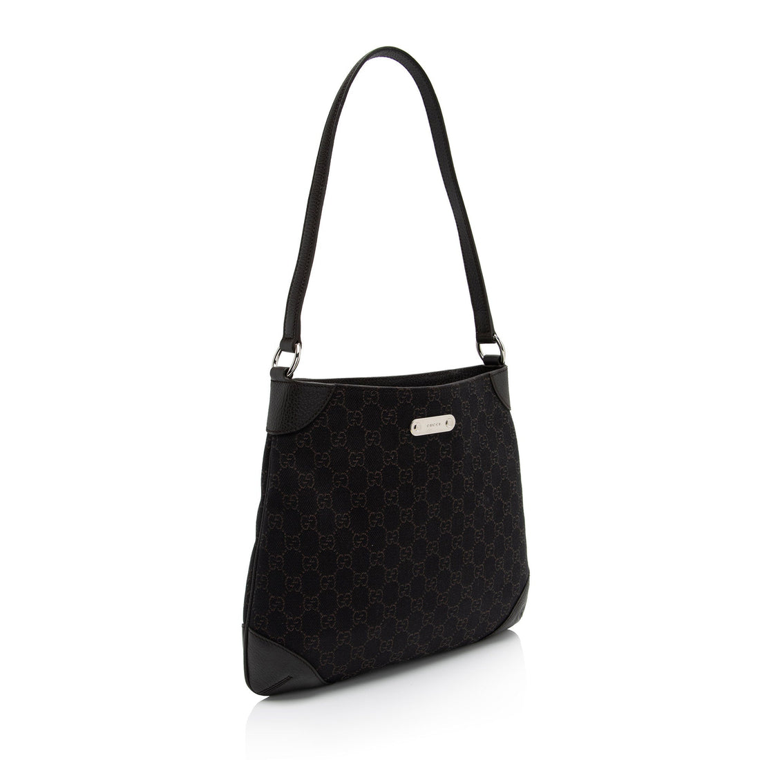 Gucci GG Denim Shoulder Bag (SHF-mP1GGZ)