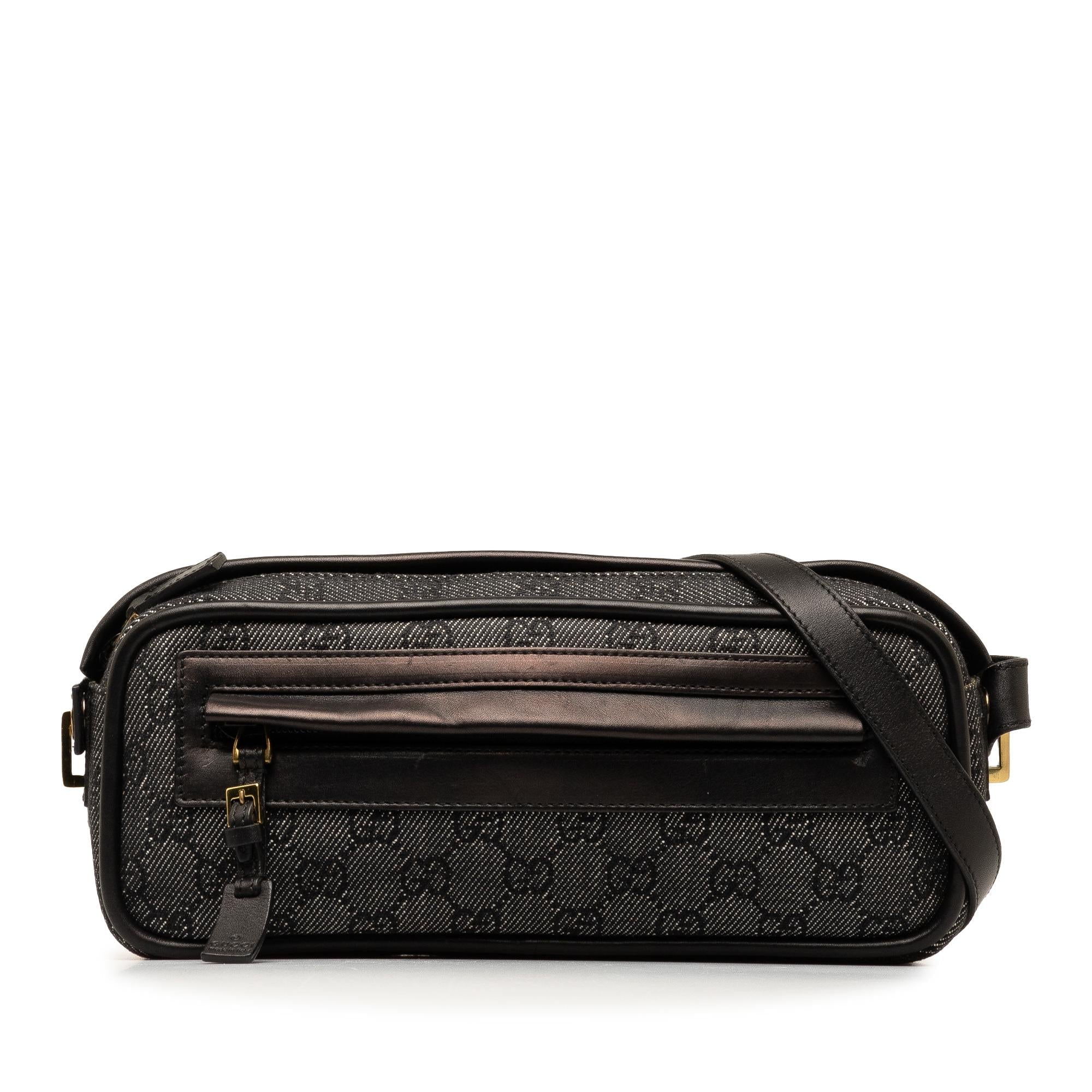 Gucci GG Denim Shoulder Bag (SHG-T2x2kb)