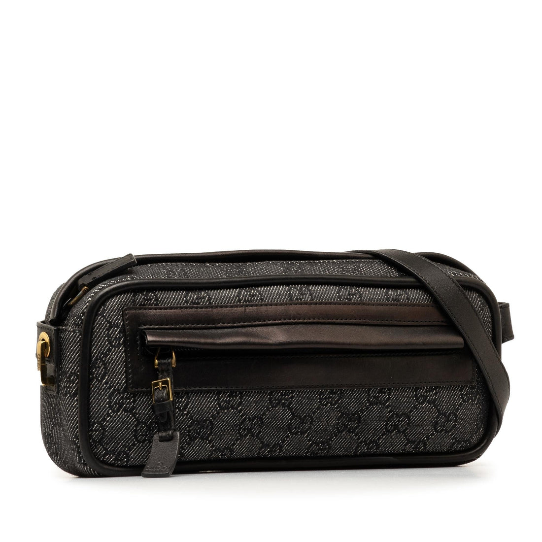 Gucci GG Denim Shoulder Bag (SHG-T2x2kb)