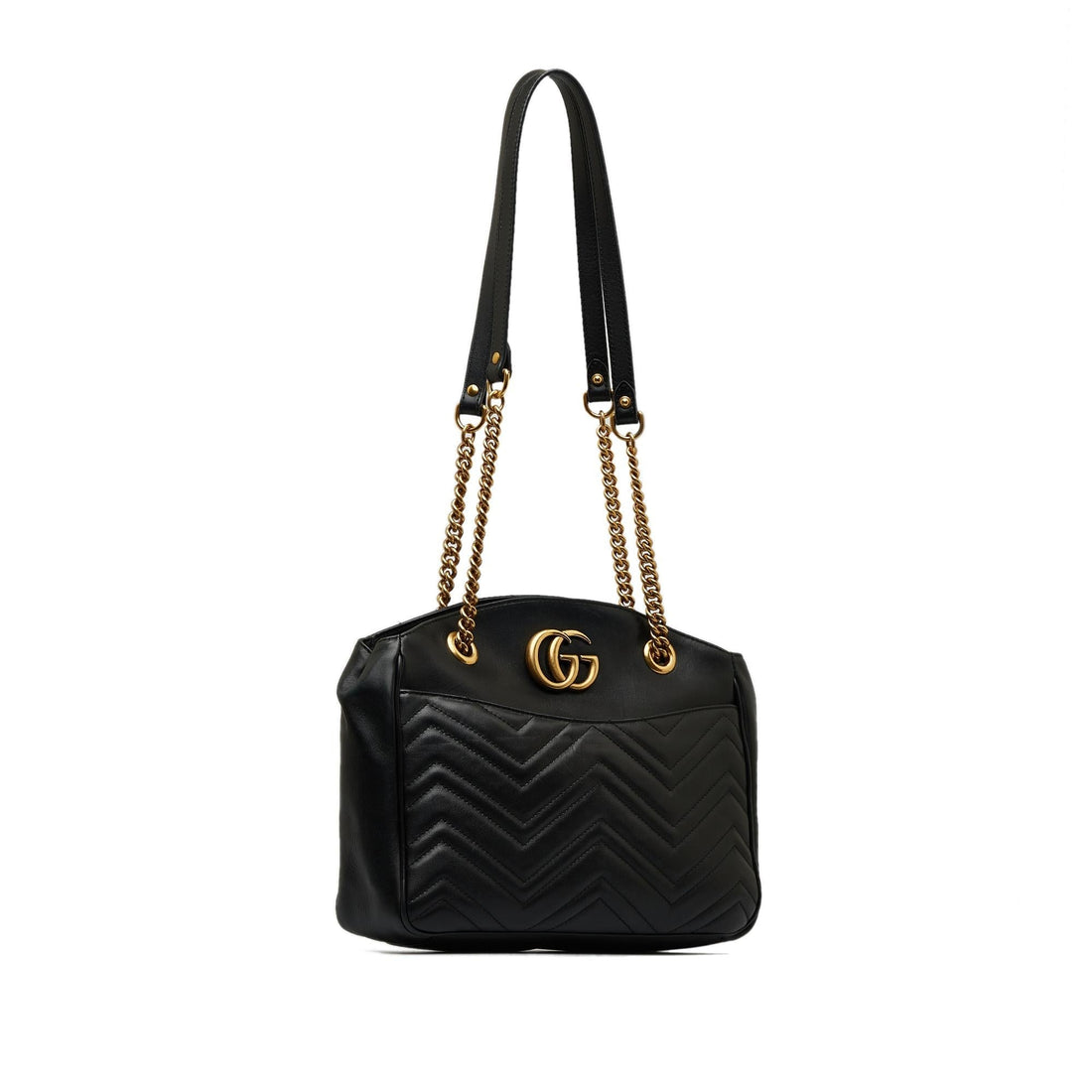Gucci GG Marmont Matelasse Leather Shoulder Bag (SHG-dnIlcK)