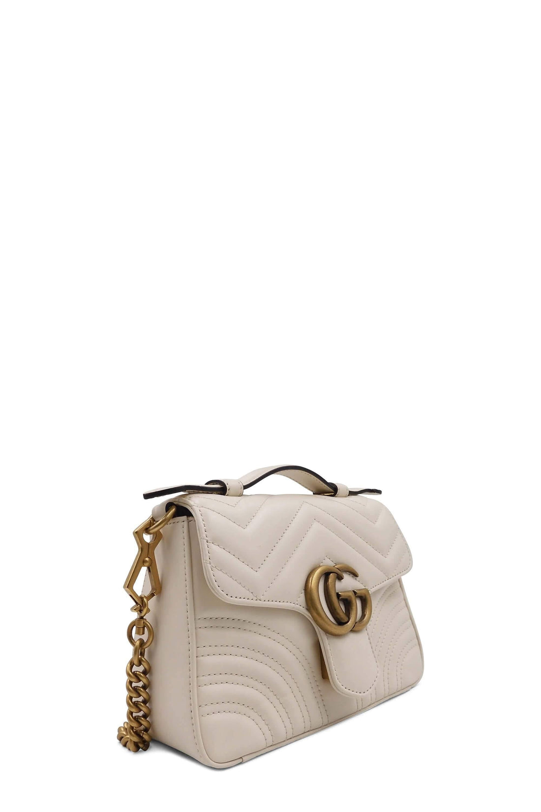 GG Marmont Mini Top Handle Bag