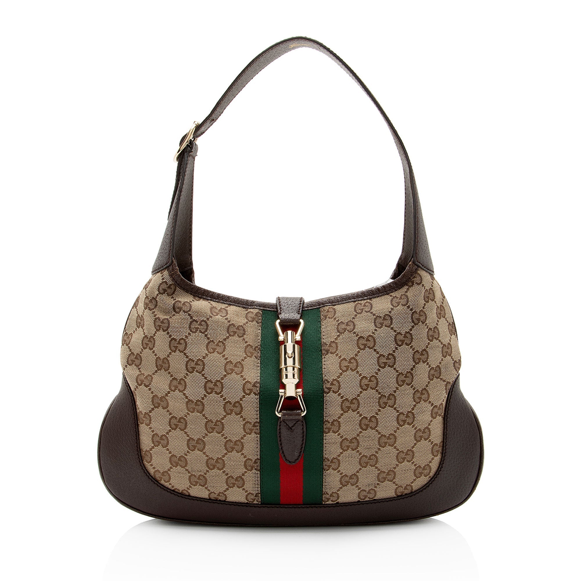 Gucci GG Canvas Jackie 1961 Small Shoulder Bag (SHF-NleaZy)