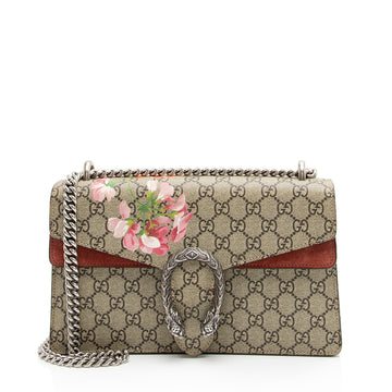 Gucci GG Supreme Blooms Dionysus Small Shoulder Bag (SHF-FbfbDG)