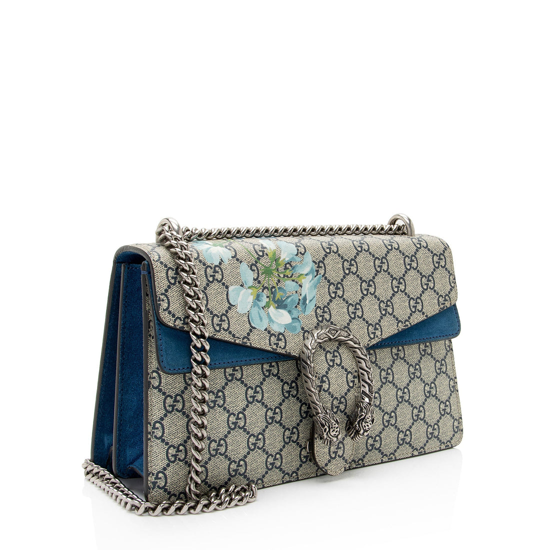 Gucci GG Supreme Blooms Dionysus Small Shoulder Bag (SHF-tHbu8P)