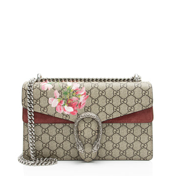Gucci GG Supreme Blooms Dionysus Small Shoulder Bag