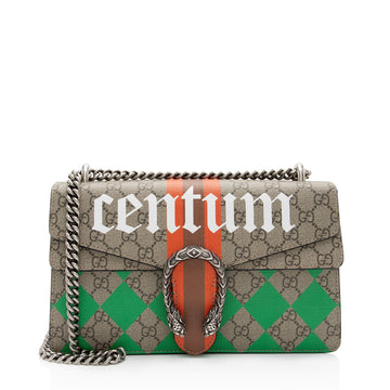 Gucci GG Supreme Centum Dionysus Medium Shoulder Bag