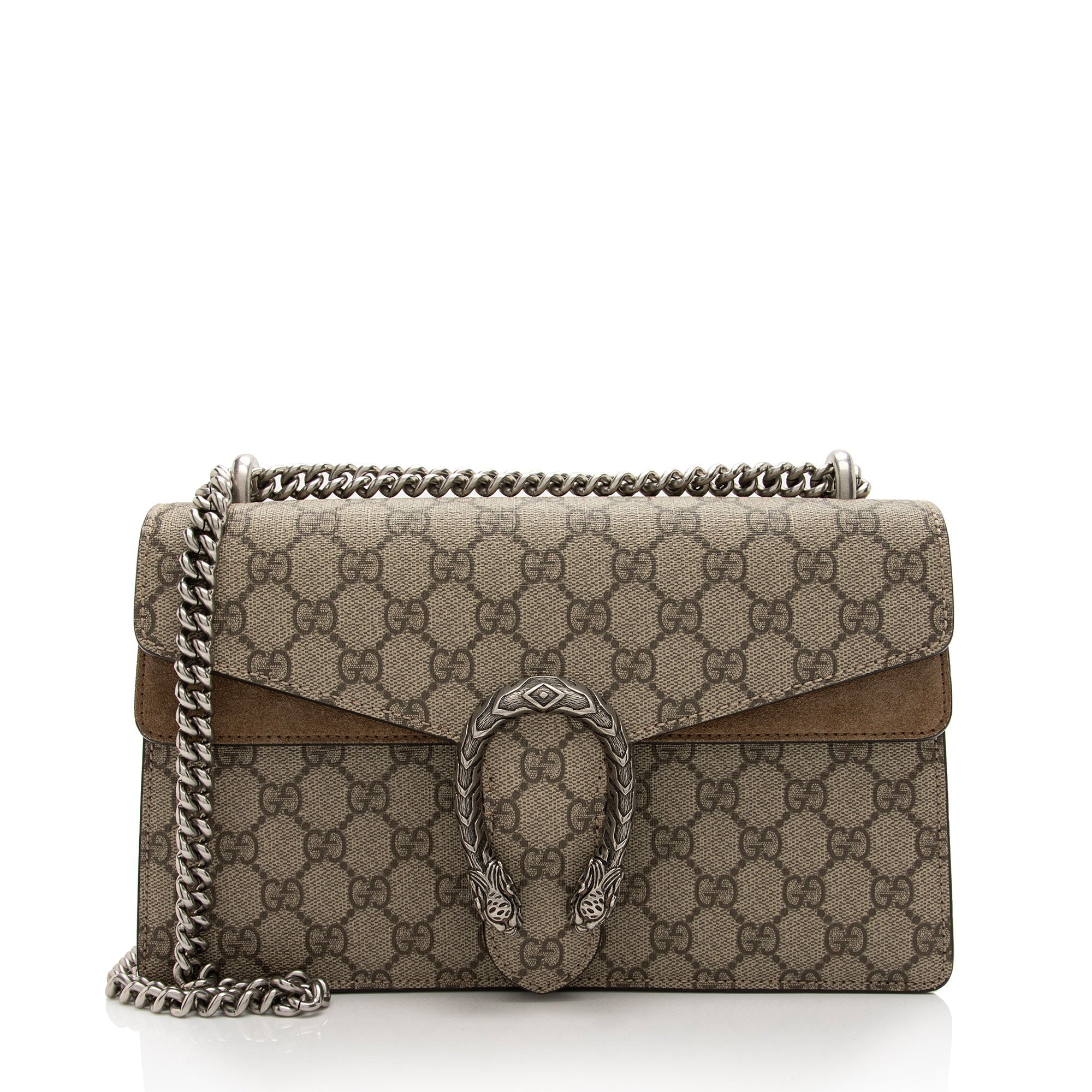 Gucci GG Supreme Dionysus Small Shoulder Bag (SHF-CAAf7C)