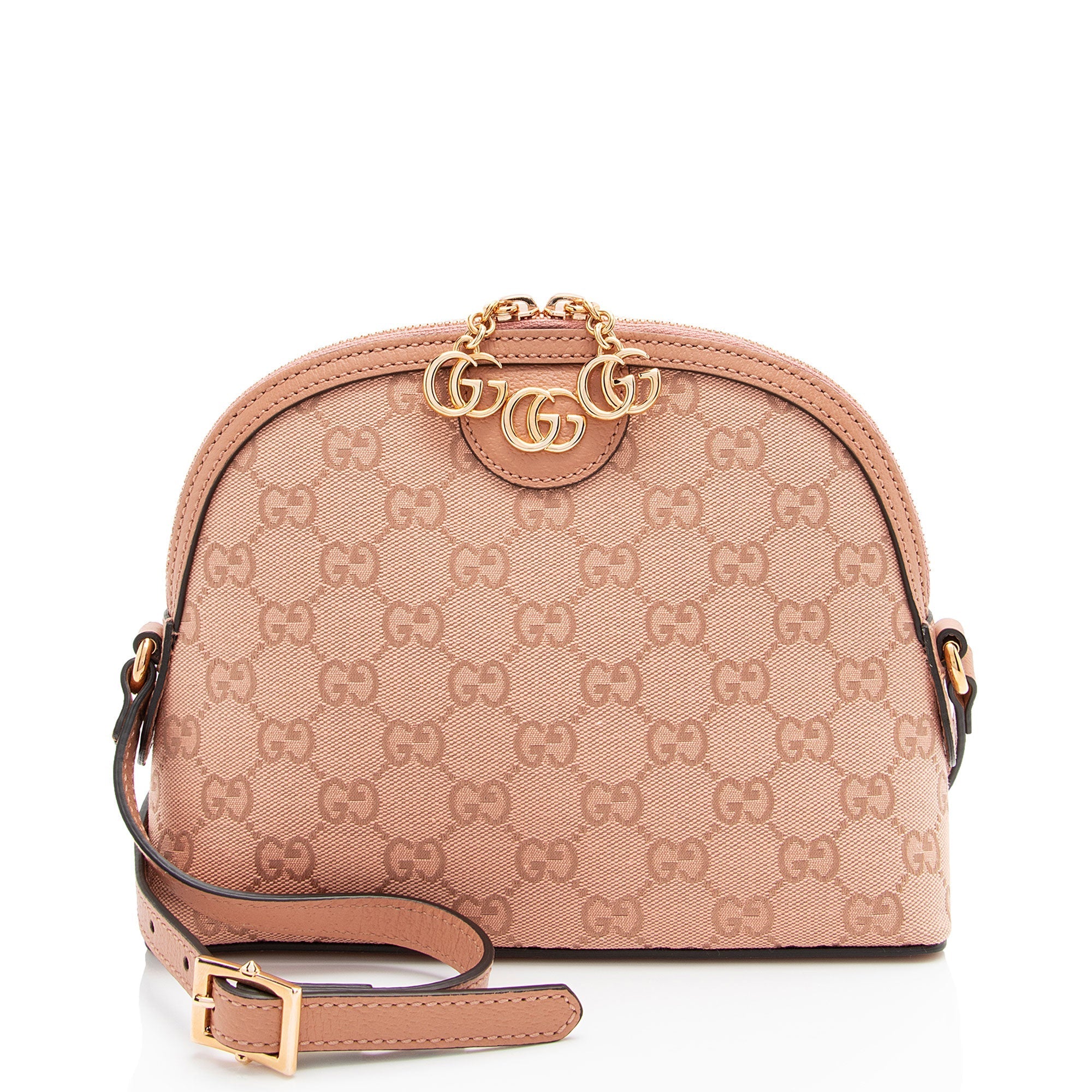 Gucci GG Supreme Dome Small Shoulder Bag (SHF-Wc81xV)