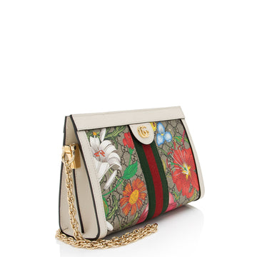 Gucci GG Supreme Flora Ophidia Shoulder Bag