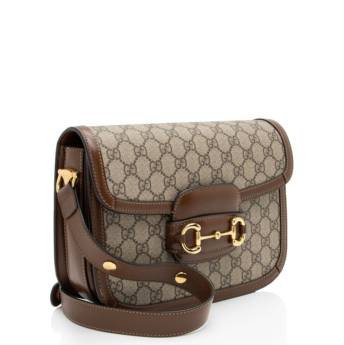 Gucci GG Supreme Horsebit 1955 Shoulder Bag (SHF-cQUglM)