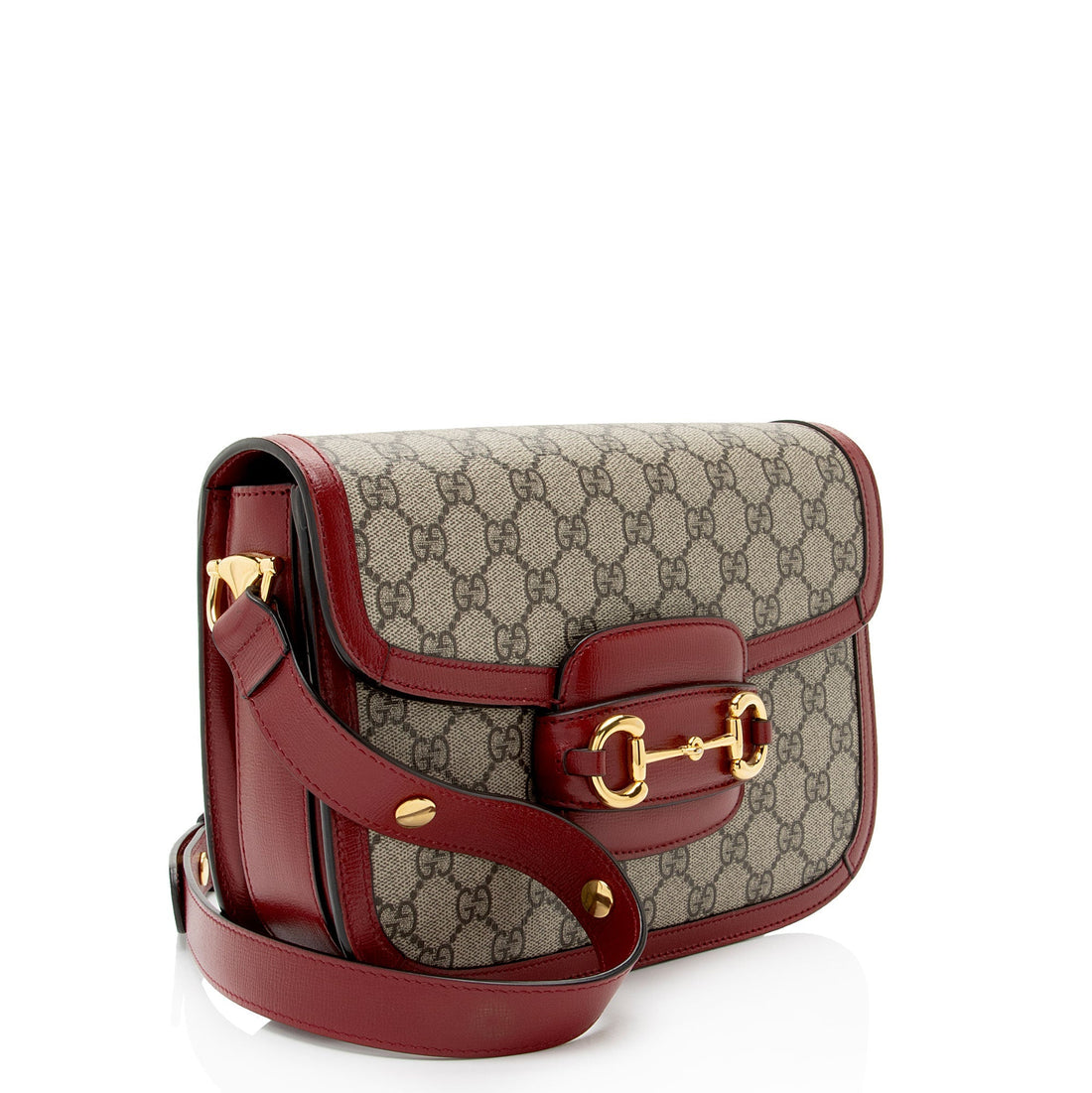 Gucci GG Supreme Horsebit 1955 Shoulder Bag (SHF-aGjQ4R)