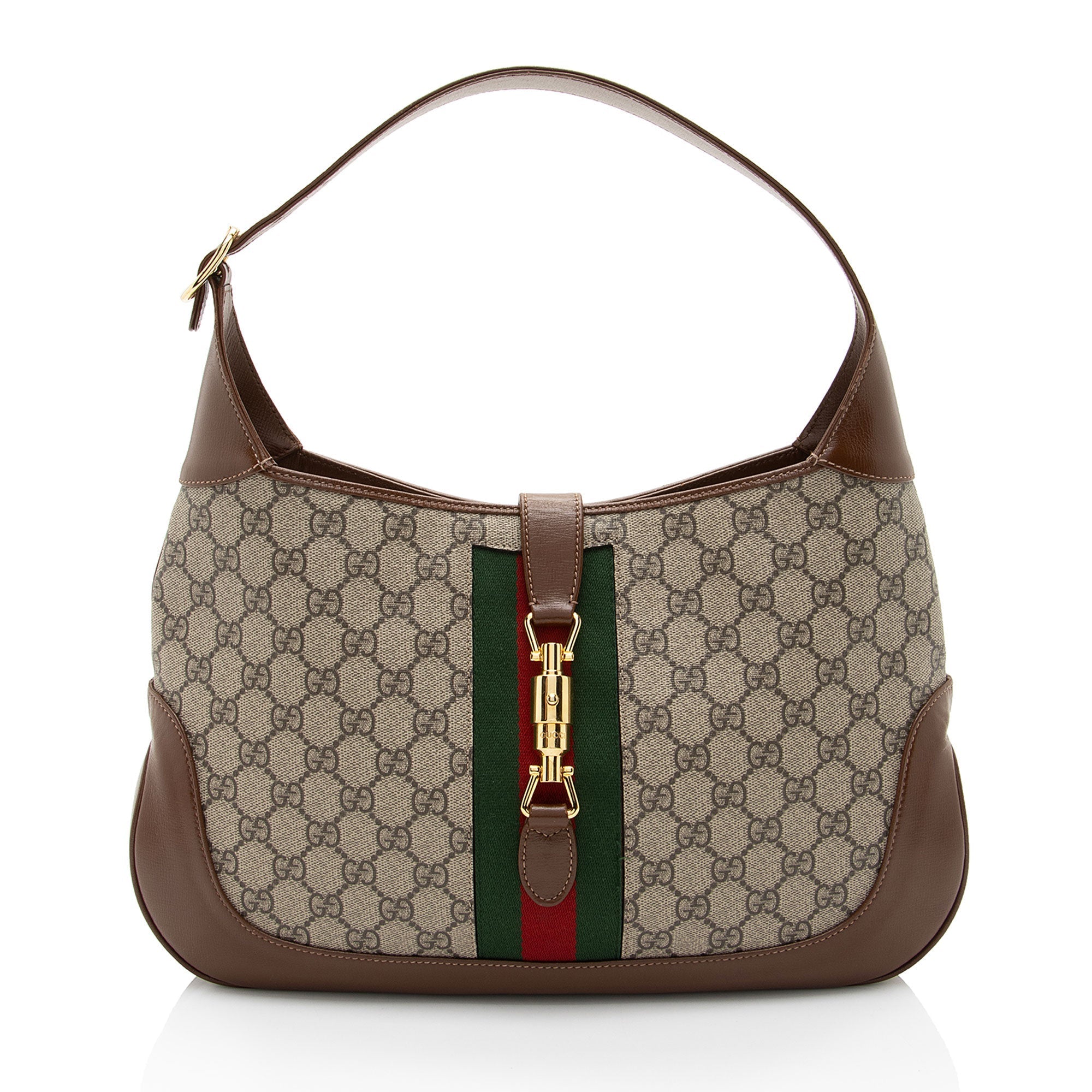 Gucci GG Supreme Jackie 1961 Medium Shoulder Bag (SHF-2WApCL)