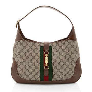 Gucci GG Supreme Jackie 1961 Medium Shoulder Bag (SHF-2WApCL)