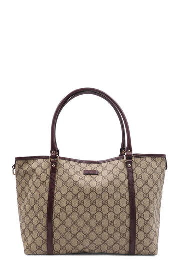GG Supreme Joy Tote Brown