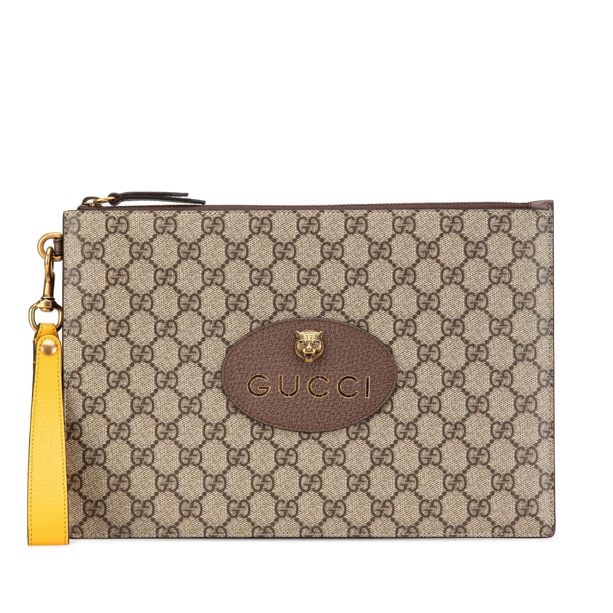Gucci GG Supreme Neo Vintage Clutch