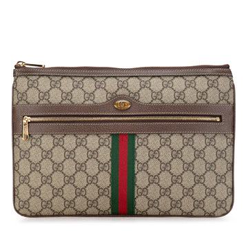 Gucci GG Supreme Ophidia Clutch (SHG-iO15tk)