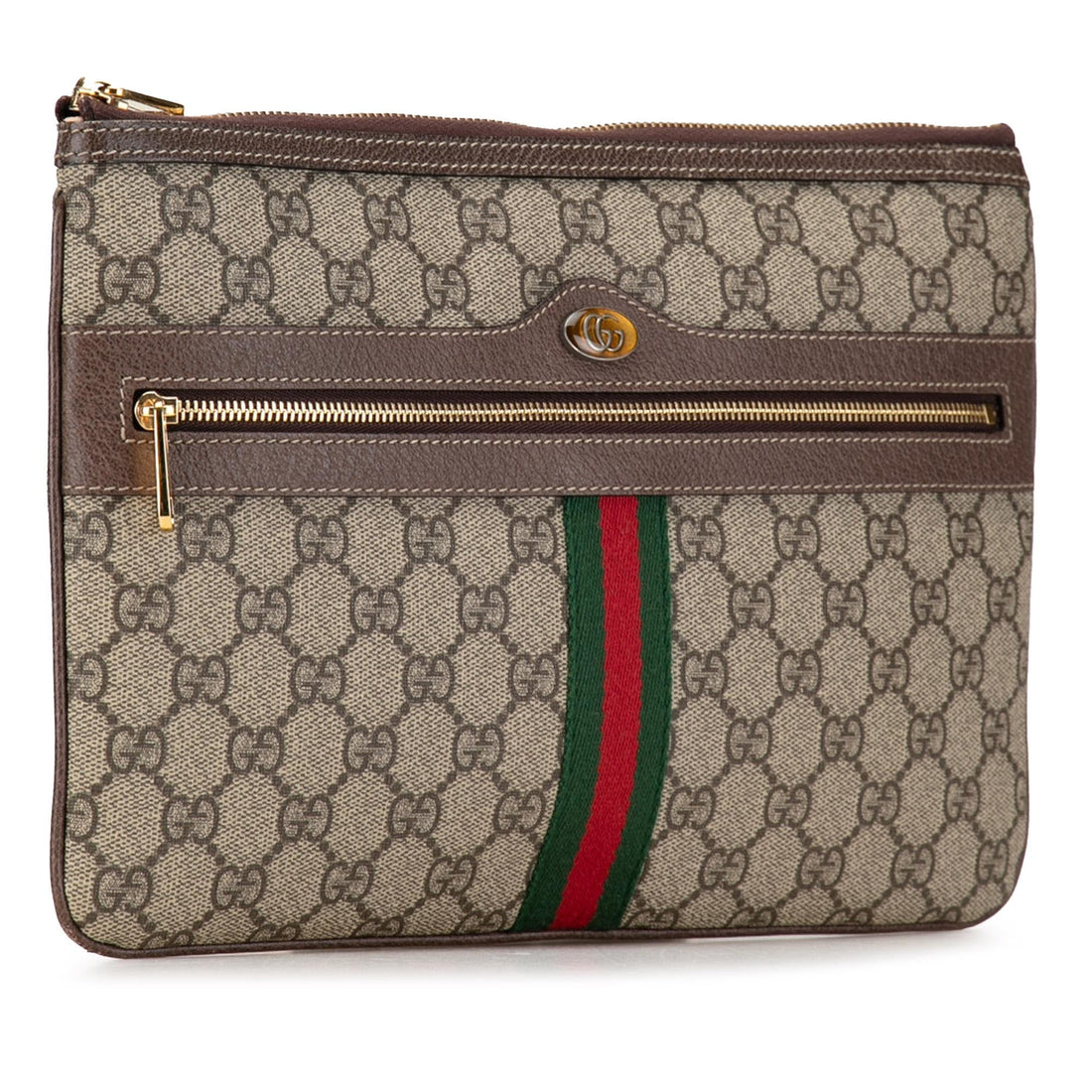 Gucci GG Supreme Ophidia Clutch (SHG-iO15tk)