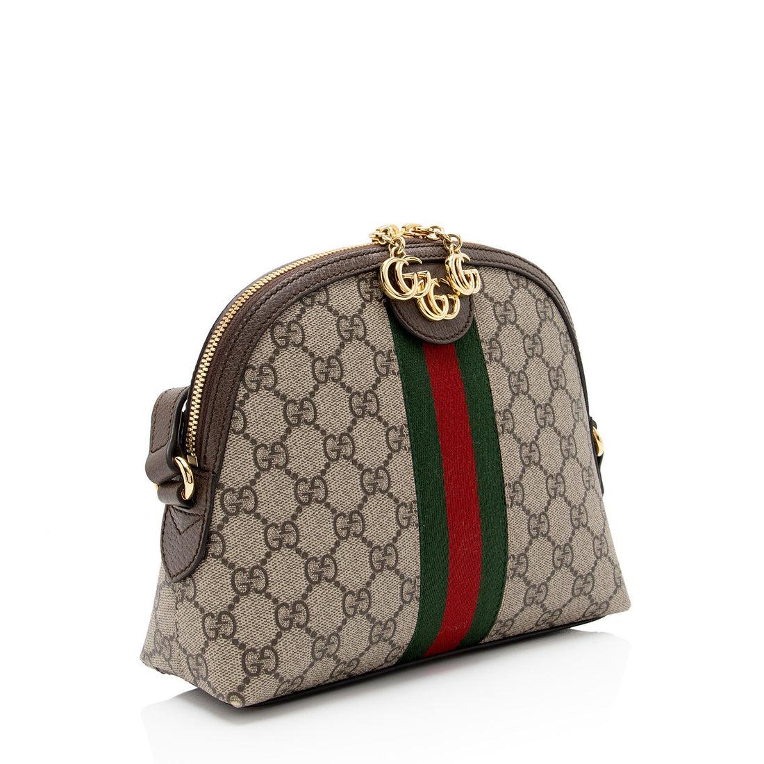 Gucci GG Supreme Ophidia Dome Small Shoulder Bag (SHF-CvGXdp)