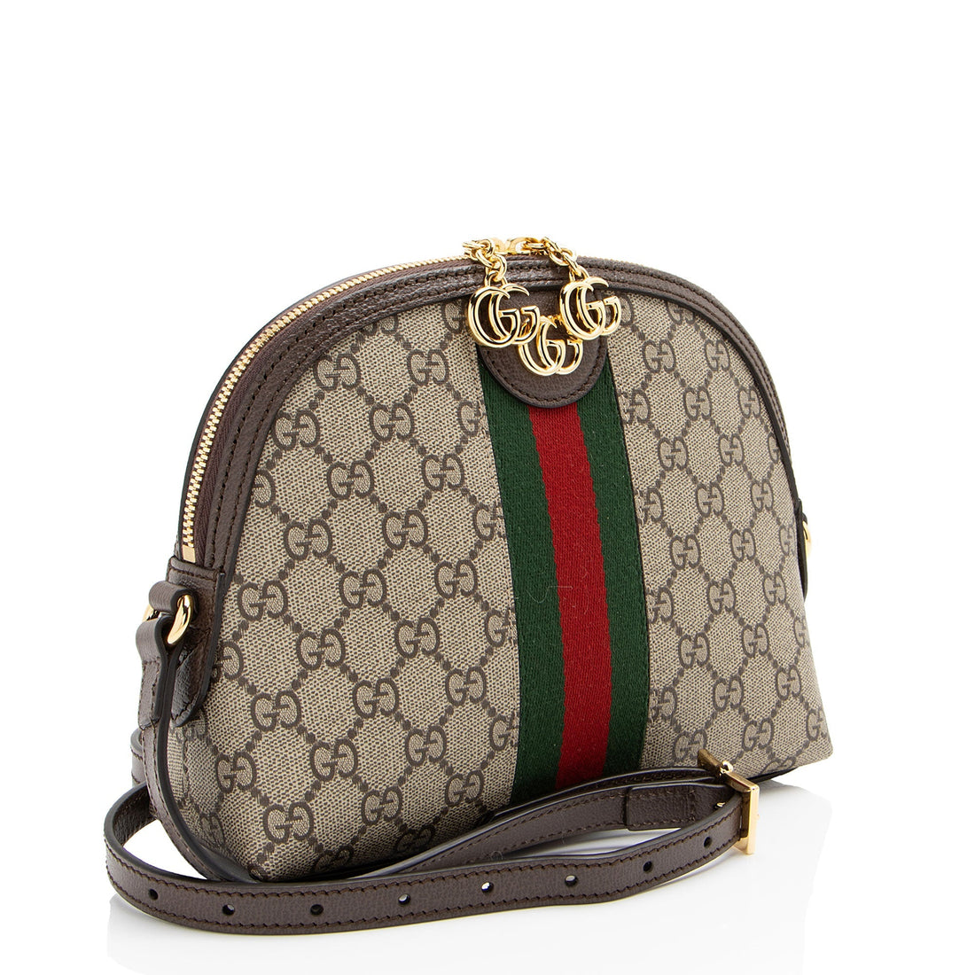Gucci GG Supreme Ophidia Dome Small Shoulder Bag (SHF-49sn7m)