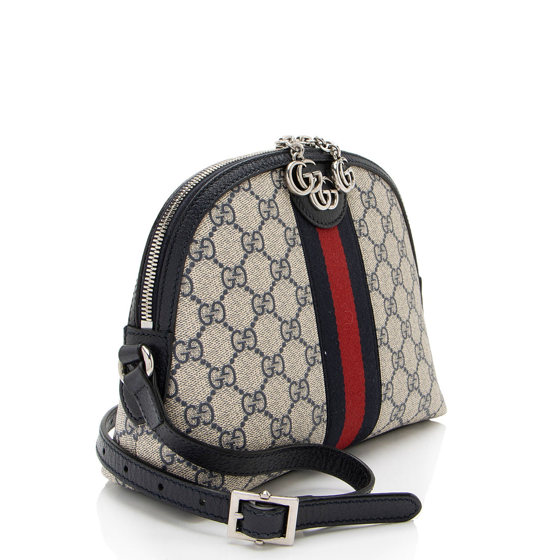 Gucci GG Supreme Ophidia Dome Small Shoulder Bag