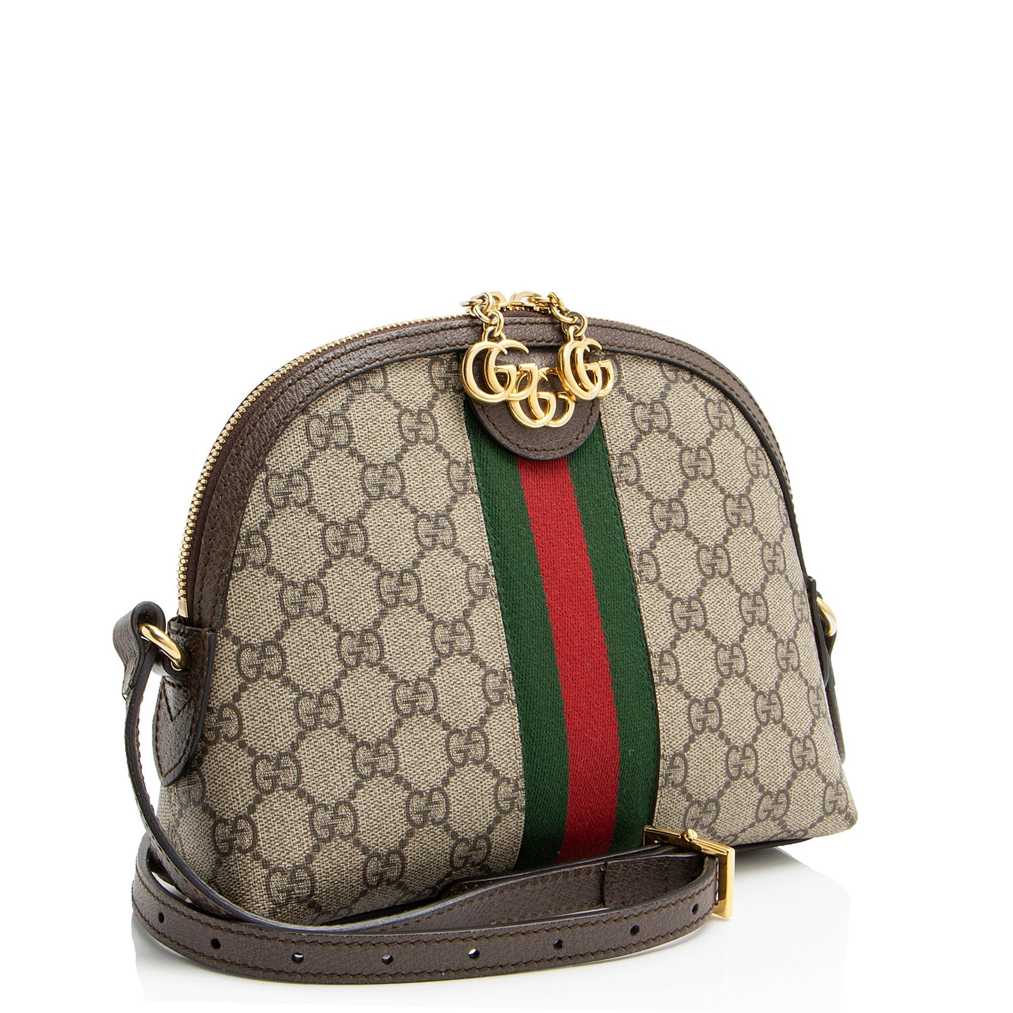 Gucci GG Supreme Ophidia Dome Small Shoulder Bag