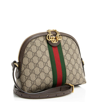 Gucci GG Supreme Ophidia Dome Small Shoulder Bag