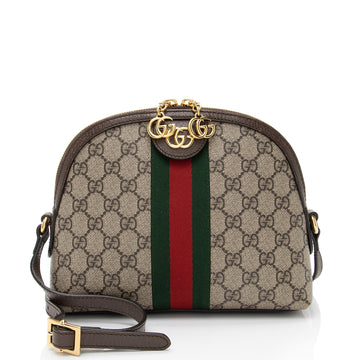 Gucci GG Supreme Ophidia Dome Small Shoulder Bag