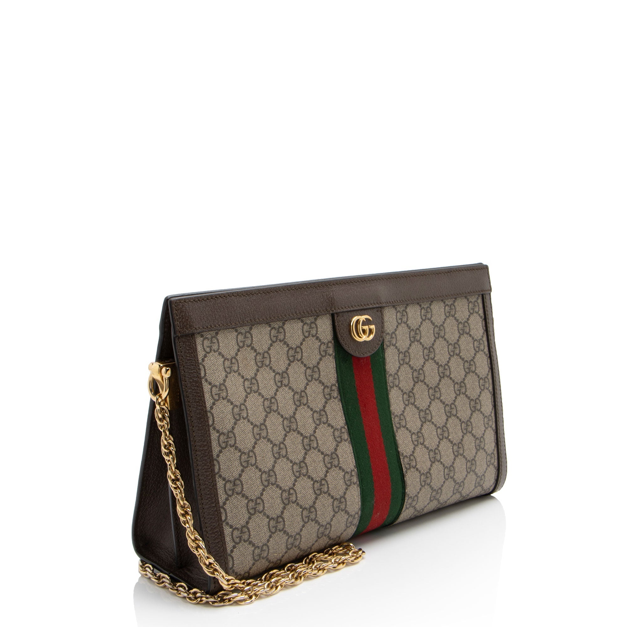 Gucci GG Supreme Ophidia Medium Chain Shoulder Bag