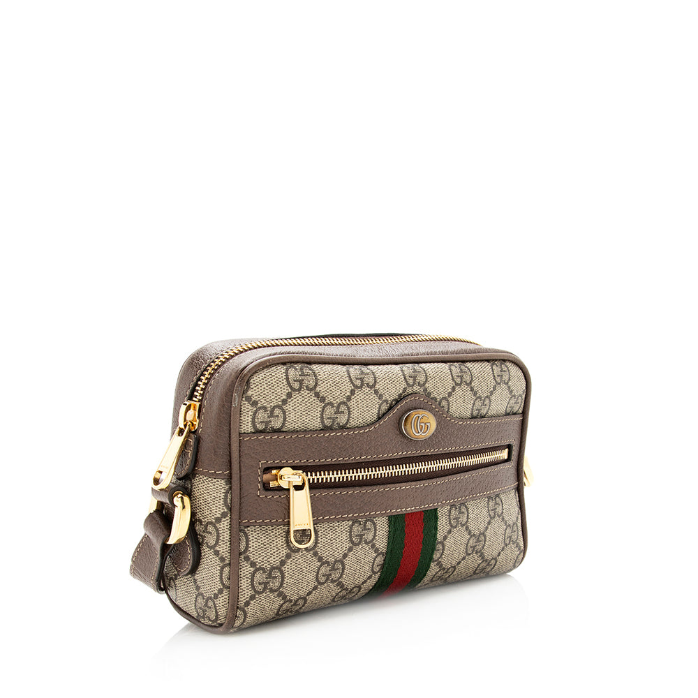 Gucci GG Supreme Ophidia Mini Shoulder Bag (SHF-fUXKec)
