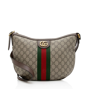 Gucci GG Supreme Ophidia Small Shoulder Bag (SHF-P4wRsg)