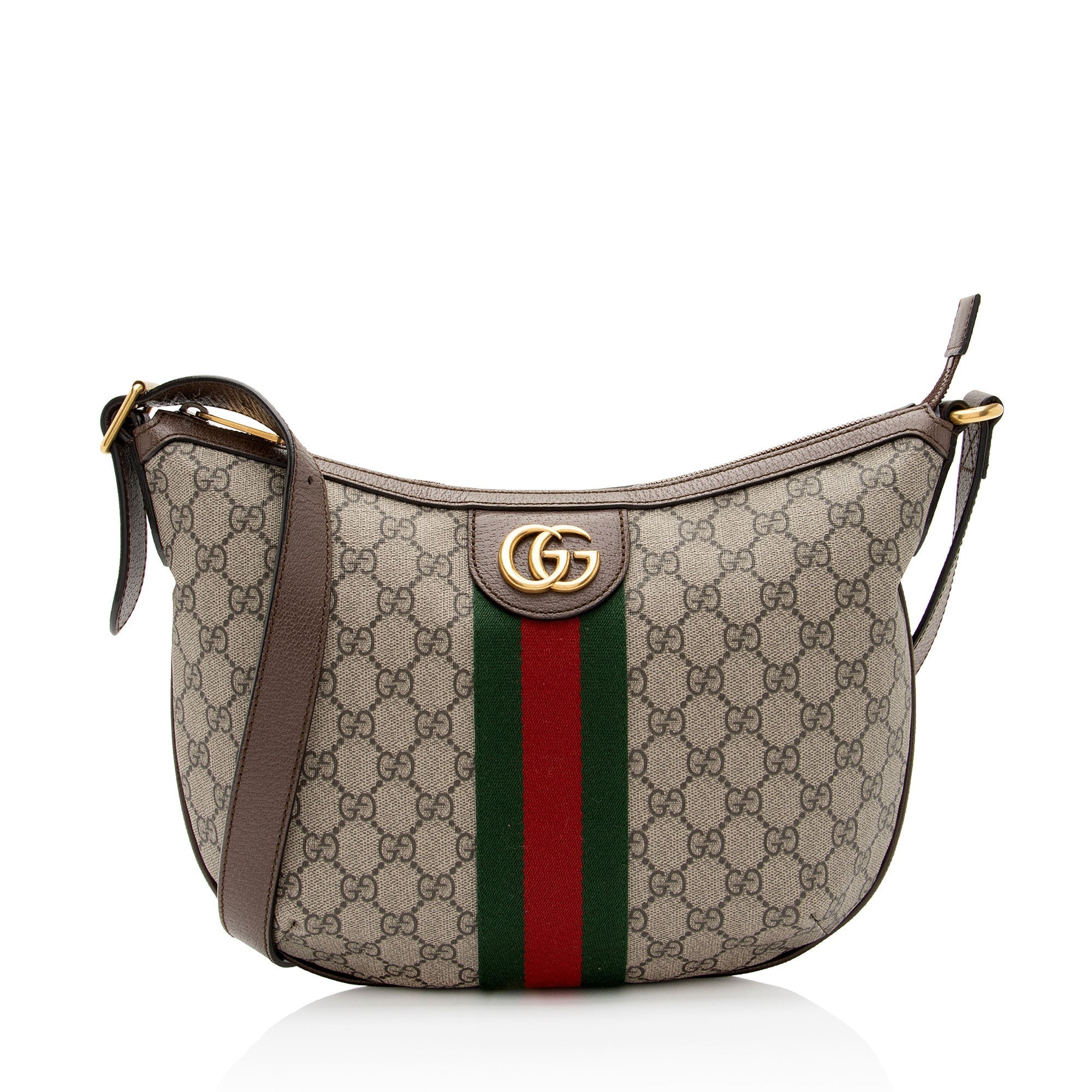 Gucci GG Supreme Ophidia Small Shoulder Bag (SHF-vd30vA)