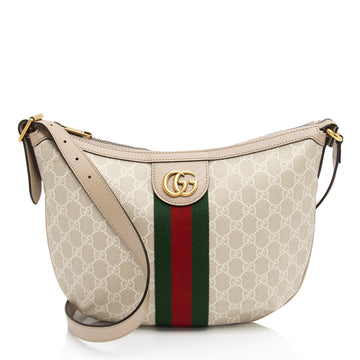 Gucci GG Supreme Ophidia Small Shoulder Bag (SHF-9xC4TK)