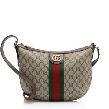 Gucci GG Supreme Ophidia Small Shoulder Bag (SHF-DmWQh2)