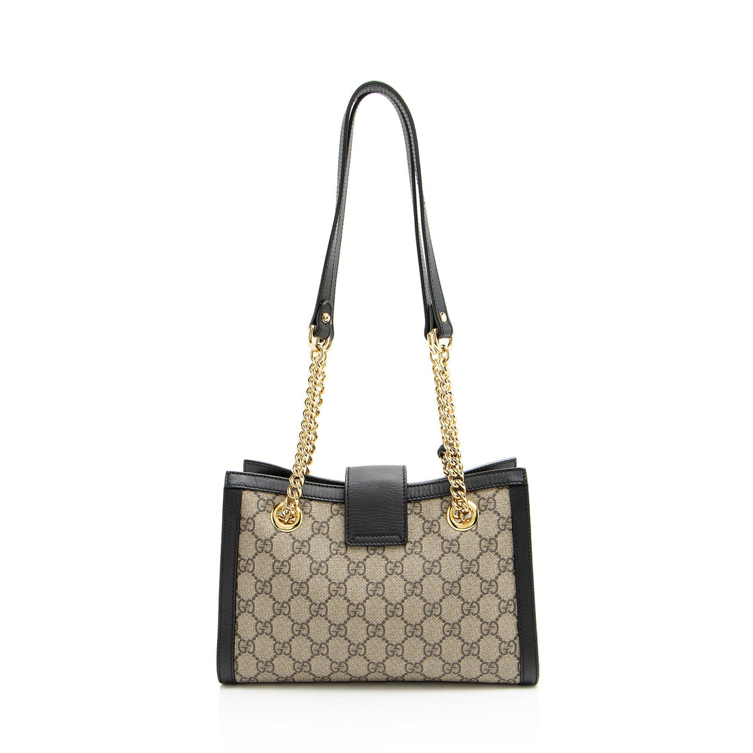 Gucci GG Supreme Padlock Chain Small Shoulder Bag