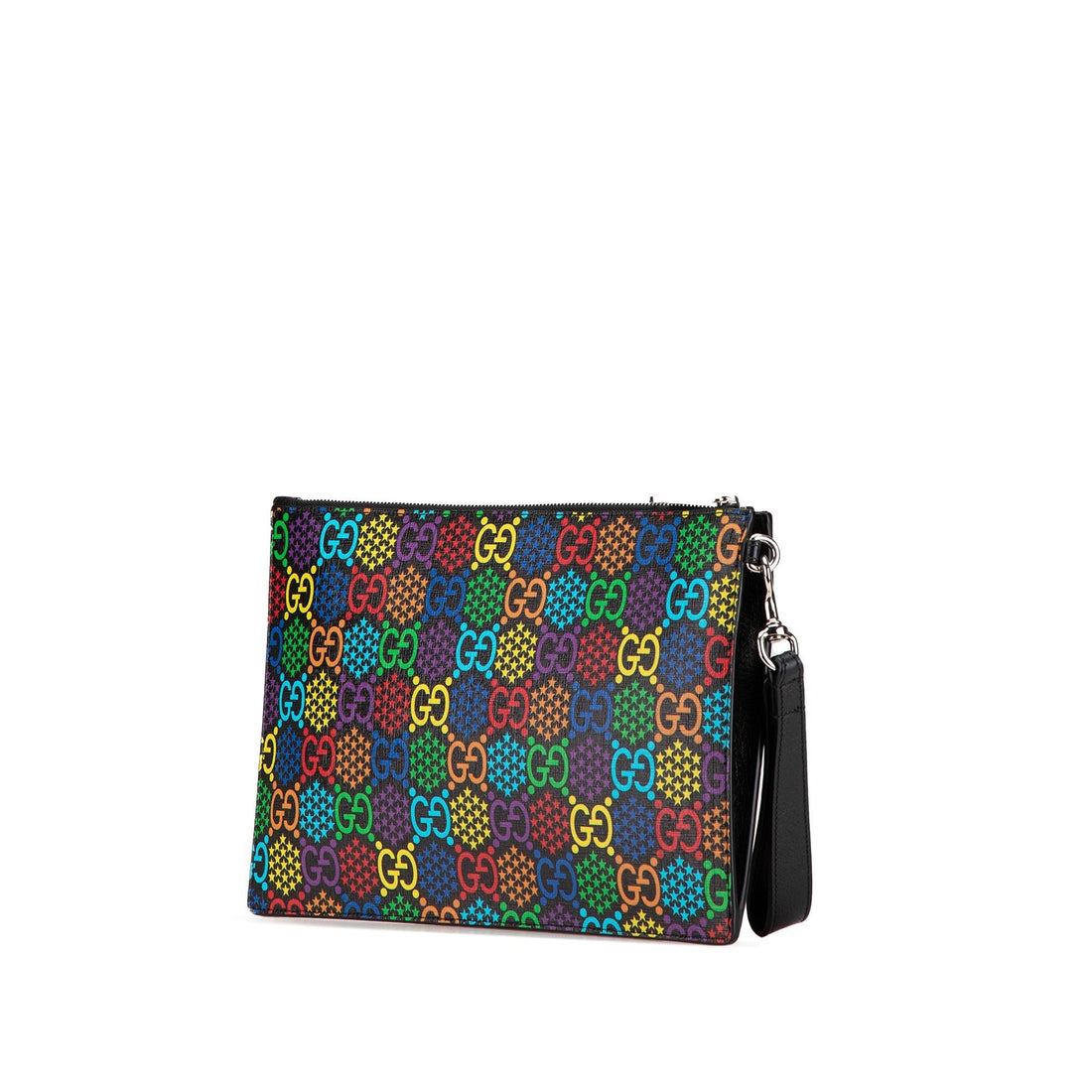 Gucci GG Supreme Psychedelic Zip Clutch