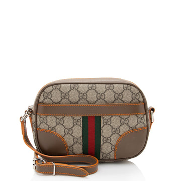 Gucci GG Supreme Small Shoulder Bag (SHF-sH5tRt)