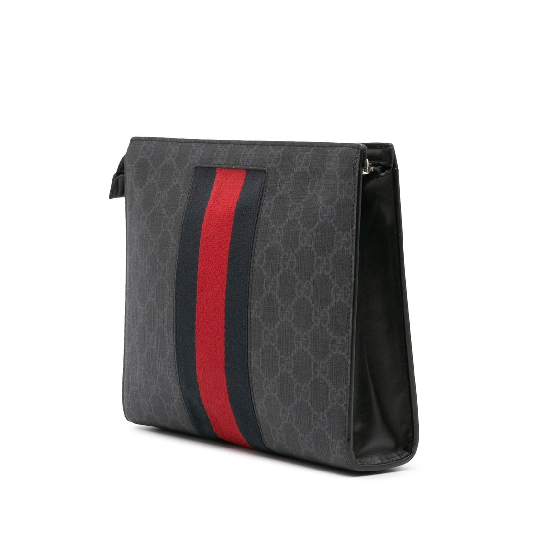 Gucci GG Supreme Web Clutch