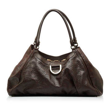 Gucci Guccissima Abbey D-Ring Shoulder Bag (SHG-LpuOmw)