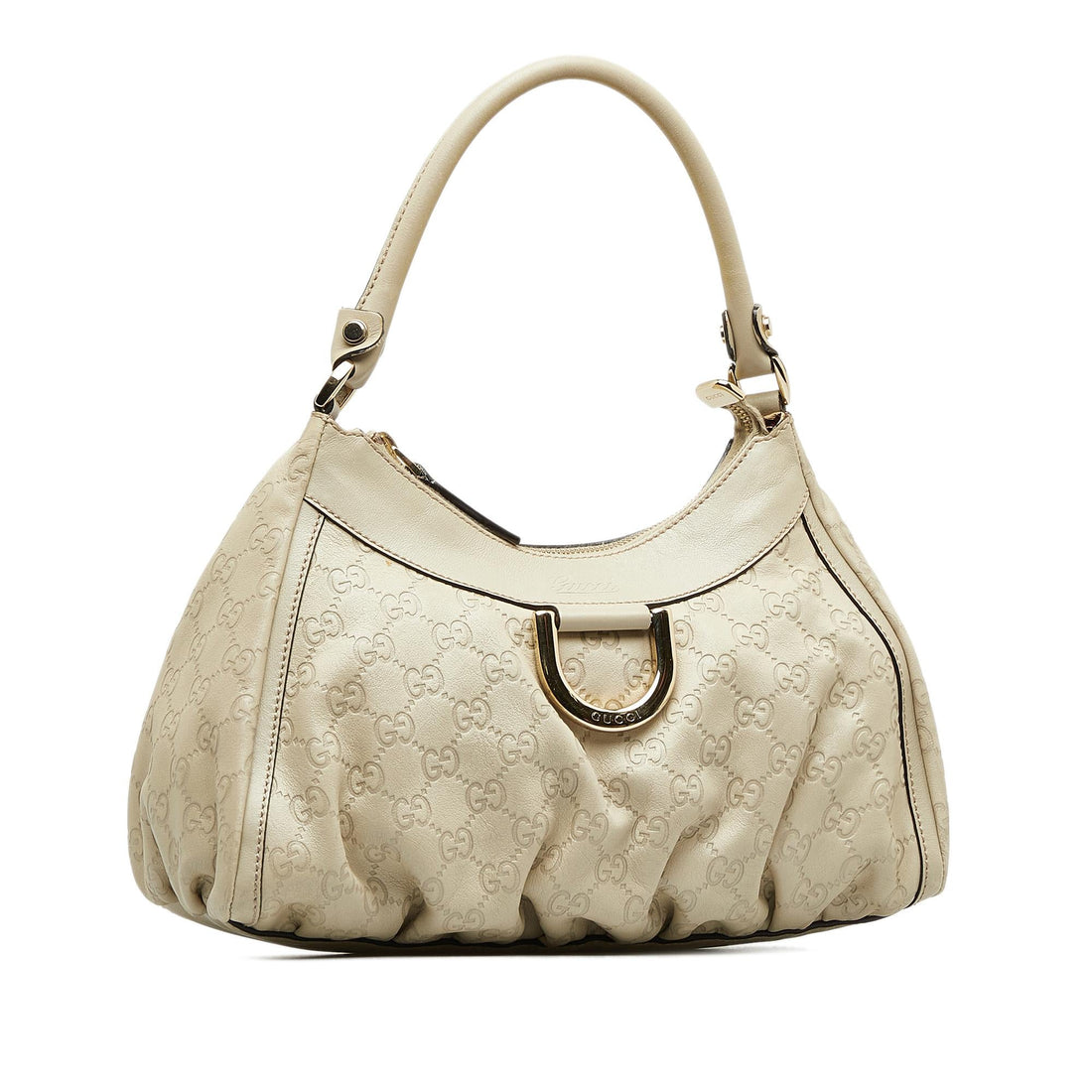 Gucci Guccissima Abbey D-Ring Shoulder Bag (SHG-gmYwbd)
